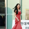 한지은, 레드카펫과 혼연일체 드레스[★포토]