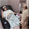 '쌍둥이 임신' 김지혜 "자궁 경부 길이 문제..누워있어서 힘들다"