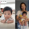 손담비 딸, 아빠 판박이..똘똘한 터미 타임 "힘이 좋아져"