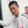 '굶주린 눈빛+눈썹도 밀었다' 빡빡머리 조규성 오랜만, 미트윌란 전지훈련 합류... 복귀 임박→UEL 출전하나