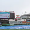 [포토]폭염주의보에 '갑작스런 소나기로' 지연되는 KT-SSG 경기