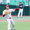 [포토]'1회초 김민혁 타구 처리' 김광현