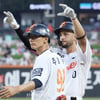 '선발 전원 안타·득점' 단독 선두 한화, KIA 꺾고 50승 선착→문동주도 벌써 7승