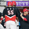 [포토] 이범호 감독 '호랑이는 포기하지 않는다'