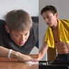 "母 등짝 스매싱 유발"..'불꽃 카리스마'로 라면 먹는 샤이니 민호 실존 [나혼산]