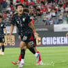 [포토] 이호재 'A매치 데뷔골 환호'
