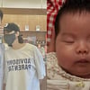 곽정욱, '생후 2개월' 딸 구별이 근황 공개 "♥박세영 닮아 잘때 예뻐"