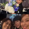 김준호♥김지민 결혼식, 코미디언 총집합..신봉선 "이런 게 잔치"