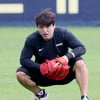 [포토] 박동원 '비 그치면 맹수로 돌변'