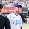 '땅볼형 투수라며' 154㎞ 새 외인, 한화 상대 2이닝 퍼펙트 KKK 탈삼진쇼 '23구면 충분했다'