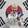 이은지, U대회 수영 첫 메달 주인공 됐다→女 배영 200m 동메달... 한국 신기록 경신