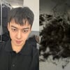 '입대' 실감, 미모는 비현실..차은우, 머리 한 움큼 '싹둑' 잘랐다 [스타이슈]