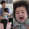 열혈 아빠 심형탁, '머리숱 부자' 子 육아 고충 [슈돌]