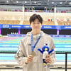 '한국 첫 銀 나왔다' 배영 50m 기록 보유자 윤지환 접전 끝에 2위→"다음엔 금메달"