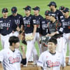 [포토] 노시환 '김서현 작가정신 못 말려'