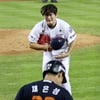 [포토] 김택연, 사구에 울먹