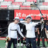 [포토] '양궁국가대표 KT위즈파크에서 소음적응훈련'안산