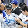 [포토]'더그아웃도 워터파크' 투런포 장성우