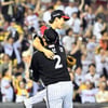 '담장 넘었다!' LG 구본혁 슈퍼 캐치 "만루홈런급 수비, 저도 빨리 가서 영상 보고 싶어요" [잠실 현장]