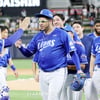 [포토]완봉승 후라도 '오늘은 내가 삼성대장!'