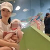 이정현, 박물관서 두 딸 육아 중 만족 "우리나라 살기 좋아"