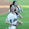 [포토] 박기량 '더워도 뽀송 응원'