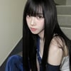 에스파 카리나, 풀뱅 생머리로 청순美 정점..비상구 계단에서도 화보[스타IN★]