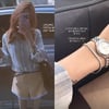 최준희, '허벅지=한 줌 손목 뼈말라' 두께가 똑같네.."급찐급빠 성공"