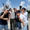 정차 없이 논산 훈련소로..차은우, 육군 현역 입대 완료 [종합]