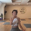'버닝썬 남편 실형' 박한별, '요가'로 마음 다스리는 中