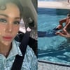 '강원래♥' 김송, 하와이서 쓰나미 대피→해제 후 물놀이 즐기는 중 "해피"
