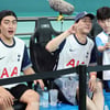 [포토]'숏박스' 김원훈, 조진세와 함께 손흥민 고별경기 관람하러......