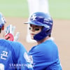 [포토]'김광현 상대로 2타점 적시타' 박승규
