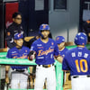 [포토]5회초 한화 득점 이진영 축하하는 리베라토