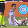 축구화 벗겨지고, 괜한 시비까지... 손흥민 '험난했던' MLS 신고식