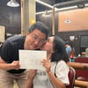 이지혜, ♥남편 볼에 뽀뽀 쪽.."우리 딸이 보는 엄마·아빠" 달달한 근황[스타IN★]