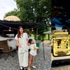 이시영, 임신 7개월 논알콜+바이크 태교 이후..이번엔 캠핑이다[스타이슈]
