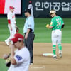[포토]'뛸 기회가 없었다' 송성문