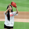 [포토]'저 잘 던졌죠?' 이수진