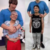 지드래곤·유병재, '꼬마'가 돼..'218cm' 최홍만 백허그에 대굴욕