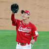 [포토]'장성우에 투런포 허용' 김광현