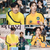 '트라이', 윤계상·임세미 커플룩 입고 전국체전 대진 추첨장 출동
