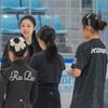 빙판에 선 김연아, 피겨 꿈나무 지도 "힘든 시간 잘 이겨내 멋진 선수 되길"