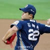 [포토]'화이트와 선발대결' 김녹원