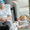 심형탁, 子 하루에게 취향 대물림..함께 도라에몽 마스크팩