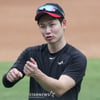 [포토] 홍창기 '번트는 기본'