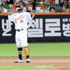 [포토]'무사 만루에 싹쓸고 싶었는데' 2타점 김태연