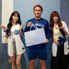다저스 방문한 르세라핌→야마모토·김혜성 만났다! 日도 흥분 "이런 조합 신기해"