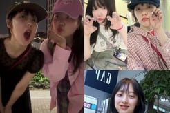 '절친' 김보라X이수현, 日 여행 떠났다.."우리 진짜 귀여워"
