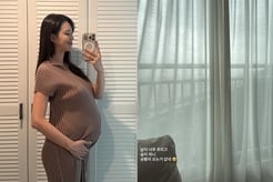 '쌍둥이 임신' 지소연 "공황 오는 거 같아"..컨디션 난조 고백